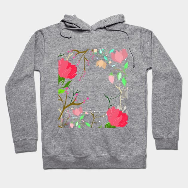 Floral art Hoodie by jen28